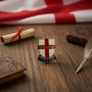 England Till I Die - Lapel Badge