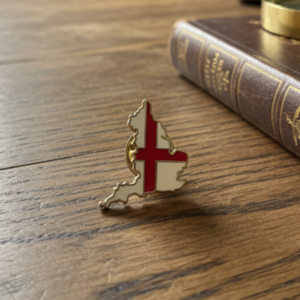 England Map - Lapel Badge
