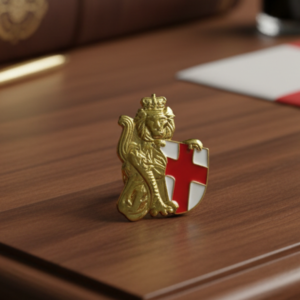 English Lion - Lapel Badge