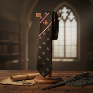 Knights Templar Tie