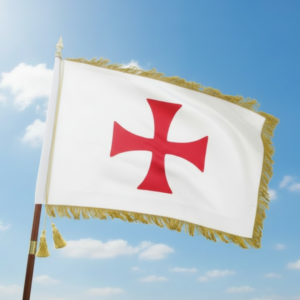 Premium Templar Cross Flag