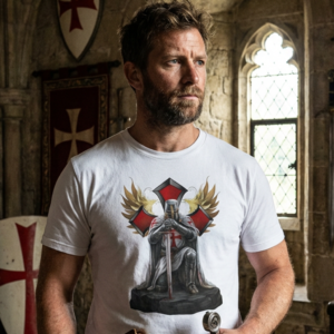 Kneeling Knight - T Shirt